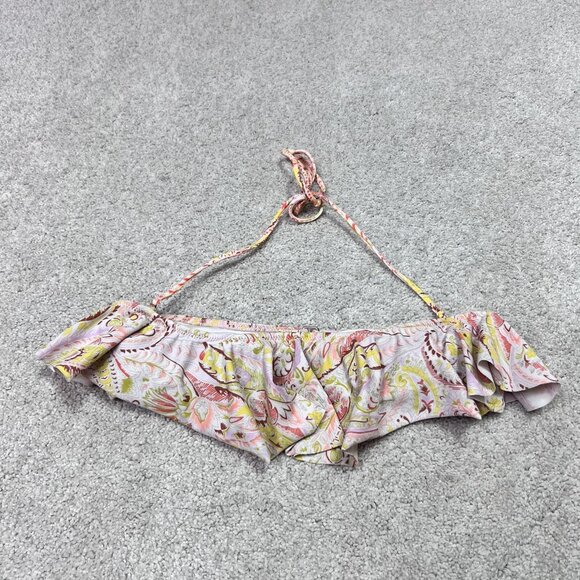 Victoria’s Secret Swimsuit Top Multicolored Floral Women’s Size Medium - Picture 4 of 10